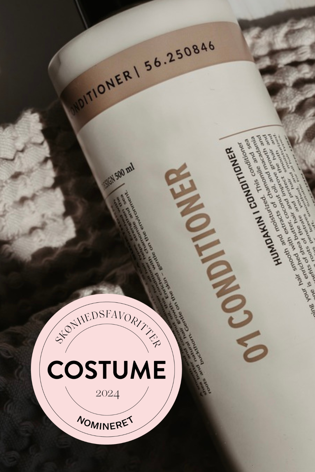 01 Conditioner, Chamomile and Sea Buckthorn - 500 ml.